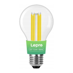 LEPRO 100094-WW- E27 Filamentinė LED lempų sriuba, 7.2W (100W), 1521 lm, 2700K, Klasė A