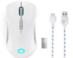 Lenovo Legion M600 žaidimų pelė optinė belaidė kabelinė pilka balta