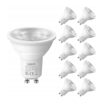 LEPRO 200082-DW--10 GU10 LED lempų sriuba, 3.6W, 345 lm, 6500K, 38&deg;, Energijos klasė E, 10 vnt.