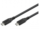 goobay 74726 USB3.2 60W USB-C kabelis 1 m