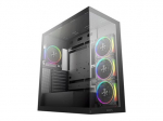 DeepCool CG580 4F V2 ATX juodas bok&scaron;tas