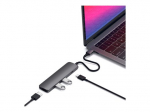 Satechi Slim Aluminum daugiafunkcis adapteris dokavimo stotis