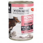 WIEJSKA ZAGRODA Monoproteininė jautiena &ndash; drėgtas maistas katėms &ndash; 400 g