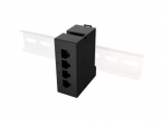 Langerio DIN-FE4-AT-30W PoE adapterius Fast Ethernet