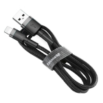 Baseus Cafule USB į Lightning kabelis 2A 3m / pilkai juodas