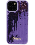 Guess HC Sequin Script Metal Case Apple iPhone 15 Pro Max
