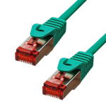 CAT6 F/UTP CU LSZH Ethernet Kabelis Žalias 10m