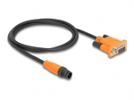 DeLOCK 1m tinklo adapteris juodas oranžinis