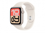 Apple Watch SE 3 (GPS) 44 mm sidabrinis kreminė SmartWatch