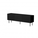 Cama LUCCA 3D TV spintelė 165x40x59 juoda