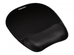 Fellowes pelės padėklas su rie&scaron;o pagalvele 202 x 235 x 25,4 mm Juodas