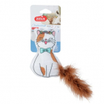 ZOLUX Chatouille Katė su plunksnomis ir kačių mėtomis - žaislas katėms - 13cm