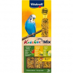 VITAKRAFT Kr&auml;cker Bananas, Kiwi, Pipirai užkandžiai papūgėlėms - 3 vnt.