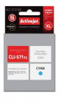 Activejet ACC-571CNX ra&scaron;alas (pakaitalas Canon CLI-571XLC; Supreme; 12 ml; cyan)