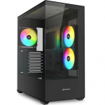 Sharkoon SK6 ARGB Tower ATX juoda