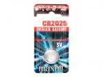Maxell CR2025 mygtukinio tipo baterijos