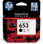 HP 653 1 vnt. originalus standartinio i&scaron;tekliaus juodas