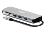 PORT DESIGNS Dokavimo tipo C 9 į 1 - 1 X 4K HDMI - Pd 85W - Retail Btoc Only PORT CONNECT