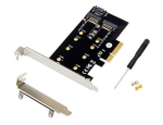 PCIe x4 M.2 B & M Key NVMe SSD adapterius Nėra vairuotojo