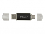Intenso Twist Line 512GB USB 3.2 Gen 1 / USB-C flash drive'as (juodas)