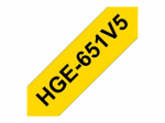 Brother HGE-651V5 laminuota juosta (2.4cm x 8m) 5-vnt.