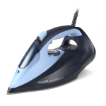 Philips DST7041/20 Steam Iron 2800 W Water tank capacity 300 ml Continuous steam 50 g/min Steam boost performance 250 g/min Blue
