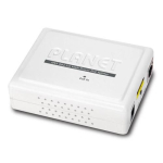 IEEE802.3at didelio galingumo PoE skirstytuvas - 12V/24V