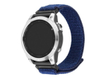 Fixed Sporty Strap for Garmin QuickFit 22mm 160-210 mm Nylon Dark blue