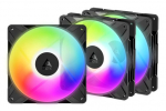 DVIKLIO VĖDUKLĖ 140MM P14 PRO REVERSE/A-RGB 3P ACFAN00327A ARCTIC