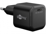 Goobay GaN greičio įkroviklis Nano adapteris 30Watt 1xUSB-C baltas
