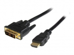 StarTech.com 1m HDMI prie DVI Kabelis - 1m Juodas