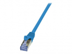 LogiLink PrimeLine CAT 6a SFTP, PiMF 1.5m mėlynas jungiamasis laidas