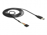 DeLock USB 2.0 3Mbps Serial Adapter Kabelis