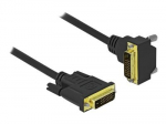 Delock DVI kabelis 1m juodas