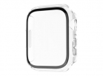 Fiksuotas Apple Watch 44mm Polikarbonato Skaidrus Viso rėmo dangos; Apvalūs kra&scaron;tai; 100% skaidrus Ekrano apsauga