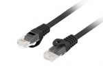 Lanberg RJ-45 jungties laidas Cat.6 UTP LSZH CU PCU6-10CU-0050-BK 0.5 m Juodas