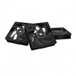 ASUS ProArt PF120 Ventiliatorius PWM Juoda 3in1 Kompiuterio korpusas 12 cm 3 vnt.