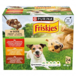 PURINA Friskies padaže - &scaron;lankus &scaron;unų maistas - 24x85g