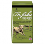 DR JOHN Hypoallergenic lamb with rice - sausytas &scaron;unų maistas - 12,5kg