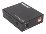 Intellinet Medienos Konverteris, 1 x 1000Base-T RJ45 Prievarta iki 1 x SFP Prievarta, Įpurvintuvas (Euro 2-pin kontaktas) Medienos Konverteris