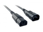 Bachmann elektros energijos kabelis IEC 60320 C14 į IEC 60320 C13 Juodas