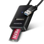 AXAGON USB-A 10Gbps - M.2 NVMe ir SATA SSD Adapteris ADM2-AM