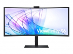 Samsung ViewFinity S6 S34C652VAU 34 Inch UltraWide 3440 x 1440 HDMI DisplayPort USB-C 100Hz Monitorius