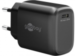 Goobay GaN Fast Charger Adapter 25Watt 1xUSB-C juodas