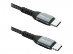 Qoltec USB Type-C kabelis 1.5m juodas