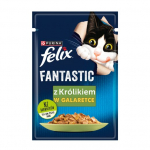 Purina Felix Fantastic triu&scaron;iena želėje &ndash; drėstas kačių maistas &ndash; 85g
