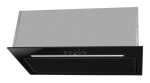 Amica OMP6255BG 389 m&sup3;/h juoda įleidžiama virtuvės i&scaron;traukimo gaubtas