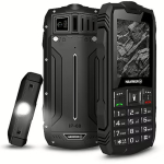 Hammer Rock Black 2.4 " TFT 32 MB Bluetooth 3.0 Main camera resolution 0.3 MP 1800 mAh