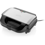 ETA Sandwich maker 900 W Number of plates 4 Number of pastry 2 Black/Stainless steel