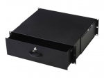 Digitus DN-19 KEY-3U-SW 3U spintelės lentyna saugojimui juodas
